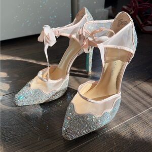 Betsey Johnson Rhinestone Heels